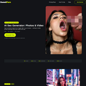 SweetPorn AI, AIポルノ生成ツール