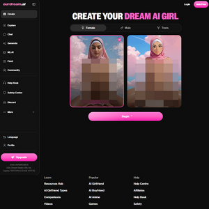 OurDream AI Arab, Sitios Porno Árabe IA