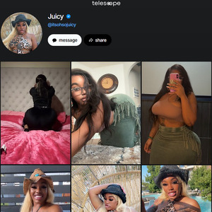 ItsOhSoJuicy, OnlyFans Telegram Channels