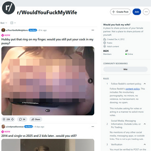 Would You Fuck My Wife, Reddit NSFW List