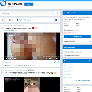 ButtPlug, Reddit NSFW List