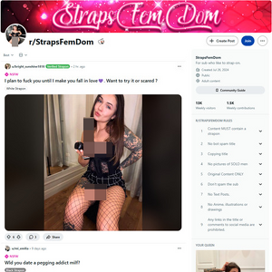 Reddit StrapsFemDom, Pegging Porn Sites