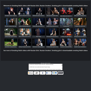 Russian Smokers, Smoking Porn Sites