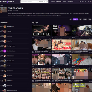 Clips4Sale Threesome, Threesome Porn Sites
