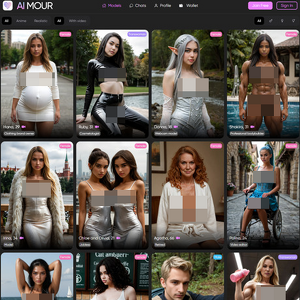 AIMOUR, AI Porn Sites