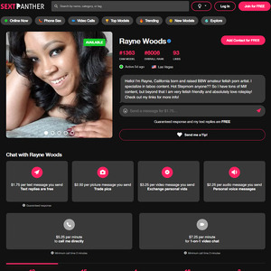 Rayne Woods, Best SextPanther Models List