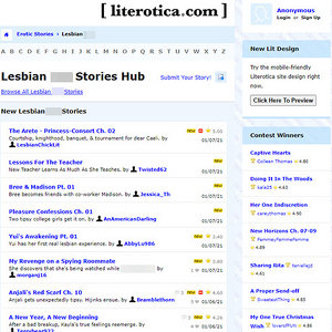 Literotica Lesbian Stories, Lesben Porno Seiten