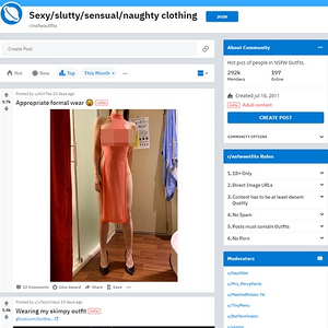 NSFW Outfits, Reddit NSFW List
