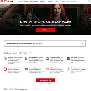 Erotik, Porno Streaming Seiten