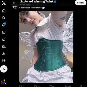 Indigo White, Twitter Porn Accounts