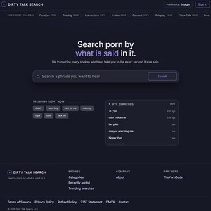 Dirty Talk Search, เครื่องมือค้นหาหนังโป๊