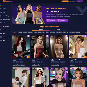 SweetHug AI, AI Porn Sites