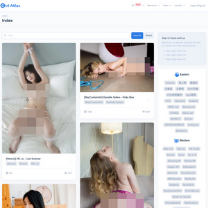 Girl Atlas, مواقع الصور الإباحية