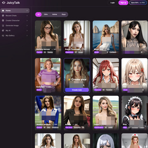 JuicyTalk AI, KI Porno Seiten