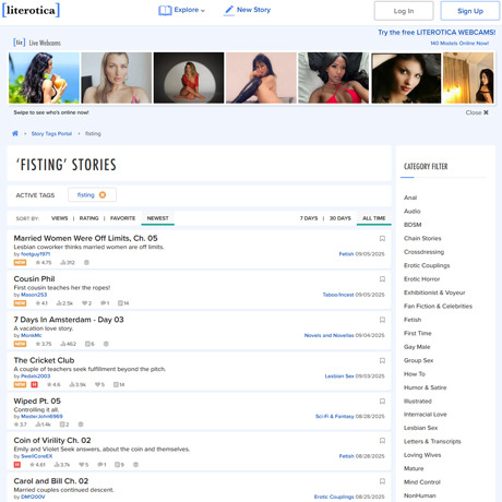 Literotica Fisting