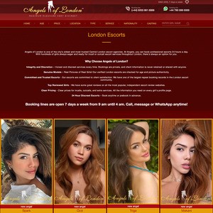 Angels Of London, Escort Sites
