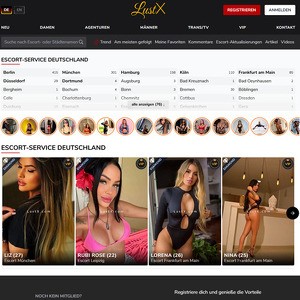 LustX, Escort Seiten