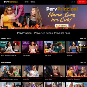 PervPrincipal, Premium Mature Porn Sites
