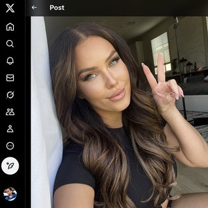 Megan Rain, Twitter Porno Hesapları