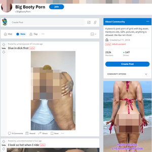 Big Booty Porn, Reddit NSFW List