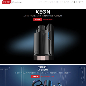 Kiiroo, Online Sex Toys Shops