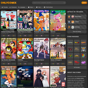 OnlyComix, Piirretyn Pornon Sivustot