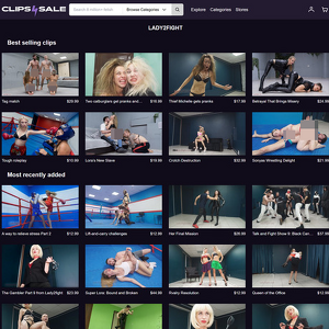 Lady2Fight, Wrestling Porn Sites
