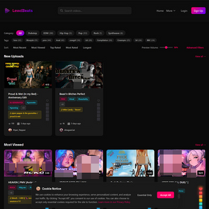 LewdBeats, ASMRポルノサイト