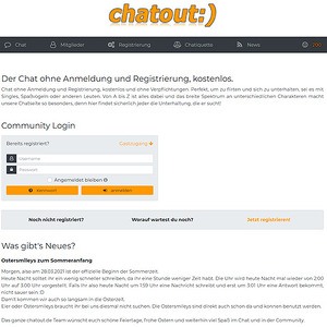 Chatout, Sex Chat Seiten