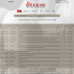 0XXX Double Penetration, Double Penetration Sites