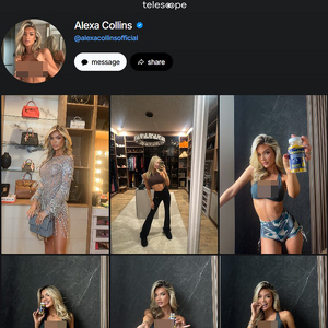 Alexa Collins, OnlyFans Telegram Channels