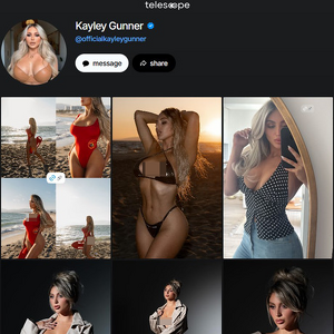 Kayley Gunner, OnlyFans Telegram Channels
