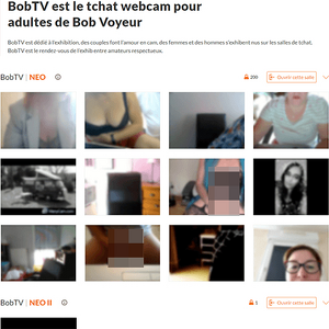 BobTV, Les Sites de Chat Sexe