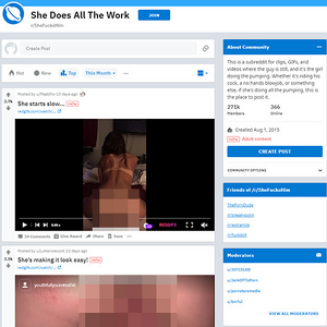 SheFucksHim, Reddit NSFW List
