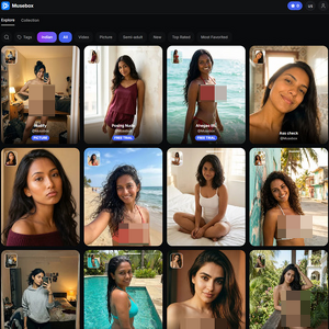 MuseBox AI Indian, Situs Porno AI India