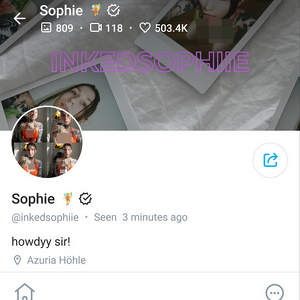 InkedSophiie, Best OnlyFans Girls List