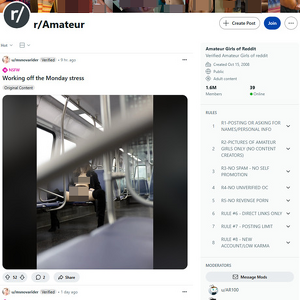 Reddit Amateur, Amateur Porn Sites