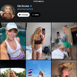 Elle Brooke, OnlyFans Telegram Channels