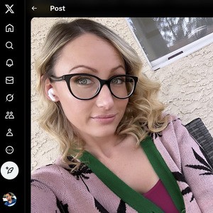 Crystal Clark, Twitter Porn Accounts