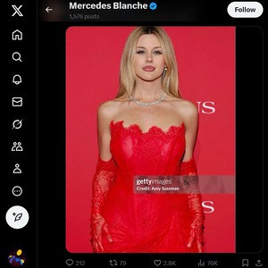 Mercedes Blanche, Twitter Porn Accounts