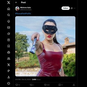 Mistress Gaia, Twitter Porn Accounts