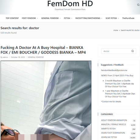 FemdomHD Doctor