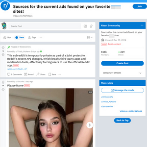 Reddit SauceForNSFWads, Porno Suchmaschinen