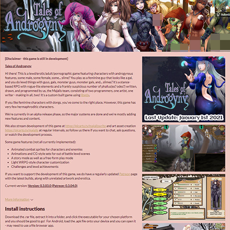 Tales Of Androgyny