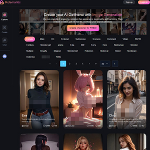 Rolemantic AI, AI Porn Sites