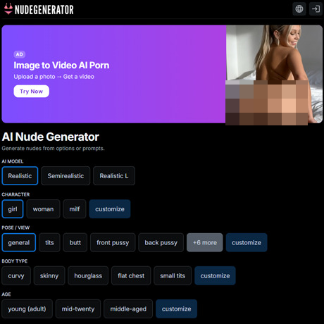 Nude Generator AI