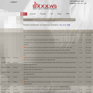 0XXX Double Penetration, Double Penetration Sites
