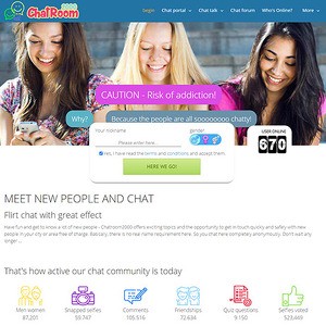 Chatroom2000, Sex Chat Seiten