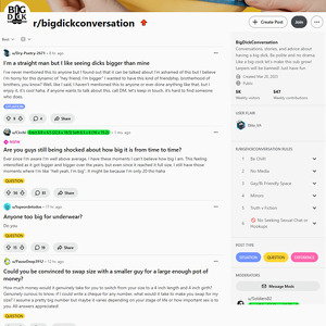 Reddit BigDickConversation, Big Dick Porn Sites