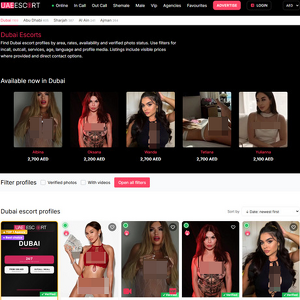 UAE Escort, Escort Sites